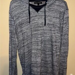 Banana Republic Heathered Gray Hoodie